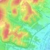 Mill Run topographic map, elevation, terrain