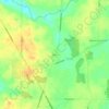 Toney topographic map, elevation, terrain