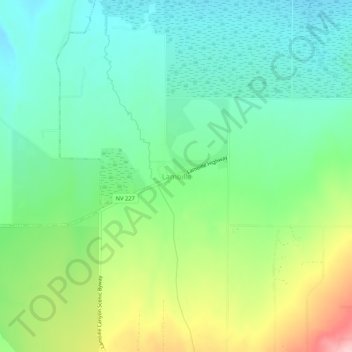 Lamoille topographic map, elevation, terrain