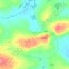 Bealad Cross Roads topographic map, elevation, terrain