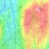 Cragmere topographic map, elevation, terrain