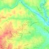 Morgantown topographic map, elevation, terrain