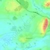 Edgmond Marsh topographic map, elevation, terrain