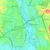 St Clements topographic map, elevation, terrain