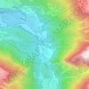 Habichen topographic map, elevation, terrain