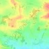 Barbeau topographic map, elevation, terrain