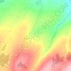 Coolyslin Upper topographic map, elevation, terrain