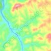 Kings Creek topographic map, elevation, terrain