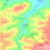 Bondleigh Bridge topographic map, elevation, terrain