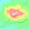 Cerro Piedras Gordas topographic map, elevation, terrain