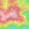 Rogla topographic map, elevation, terrain