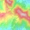 Gosparini topographic map, elevation, terrain