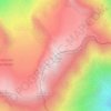 Piz Medel topographic map, elevation, terrain