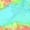 Bellevue topographic map, elevation, terrain