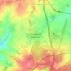 Thornwood Common topographic map, elevation, terrain