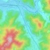 Mattenhof topographic map, elevation, terrain