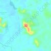 Bukit Besar topographic map, elevation, terrain