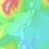 Waiotapu topographic map, elevation, terrain