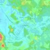 Sanguem topographic map, elevation, terrain