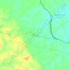 Betung topographic map, elevation, terrain