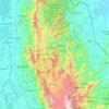 San Calixto topographic map, elevation, terrain