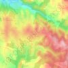 Laborne topographic map, elevation, terrain
