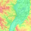 Saint Louis topographic map, elevation, terrain