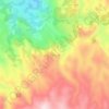 Kwang topographic map, elevation, terrain