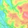 Aughton topographic map, elevation, terrain