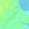Blakes topographic map, elevation, terrain
