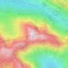 Pillar topographic map, elevation, terrain