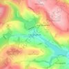 Low Bradfield topographic map, elevation, terrain
