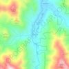 Murchison topographic map, elevation, terrain