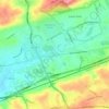 Exton topographic map, elevation, terrain