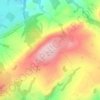 Rhiwiau topographic map, elevation, terrain