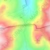 Splügen Pass topographic map, elevation, terrain