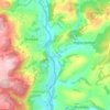 Lower Ashton topographic map, elevation, terrain
