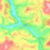 Turriff topographic map, elevation, terrain