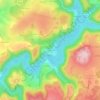 Confolant topographic map, elevation, terrain