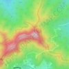 Mt. Kintoki topographic map, elevation, terrain