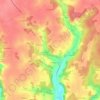 Les Malvoisies topographic map, elevation, terrain