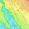 Lesce topographic map, elevation, terrain