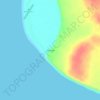 Ekuk Cape topographic map, elevation, terrain