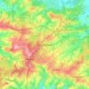 Cranbrook topographic map, elevation, terrain