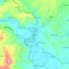 Sipocot topographic map, elevation, terrain