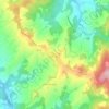 Panzano in Chianti topographic map, elevation, terrain