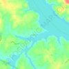 Carters Point topographic map, elevation, terrain