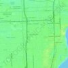 Edison Center topographic map, elevation, terrain