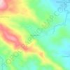 Bagamelon topographic map, elevation, terrain