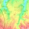 Ash topographic map, elevation, terrain